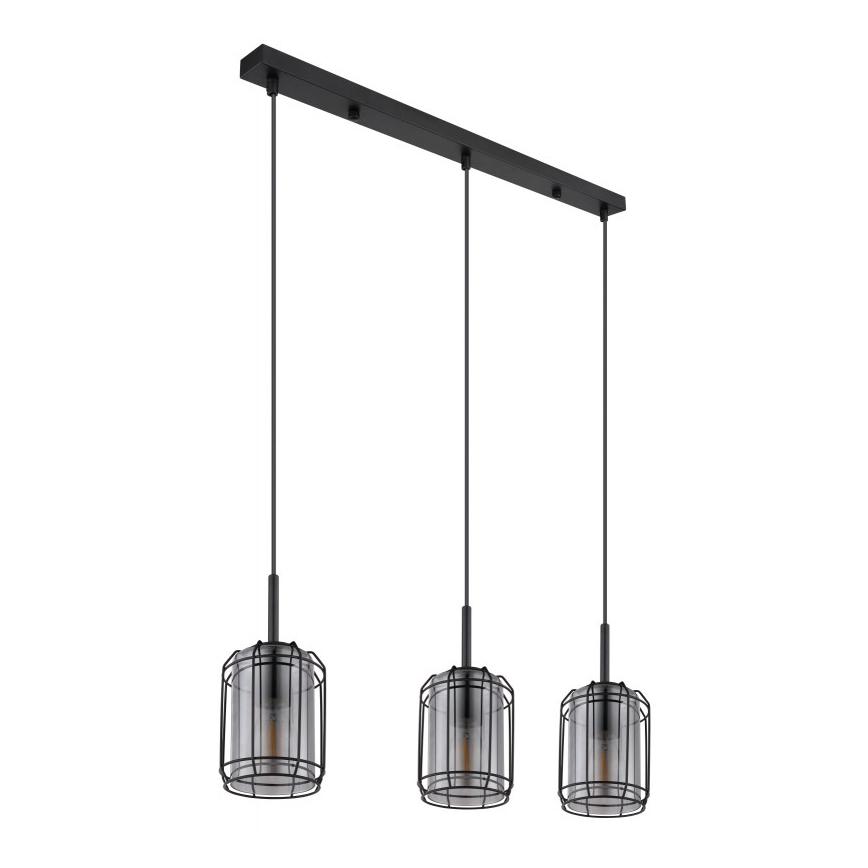 Globo - Lampadario su filo 3xE27/60W/230V