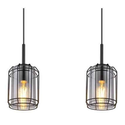 Globo - Lampadario su filo 3xE27/60W/230V