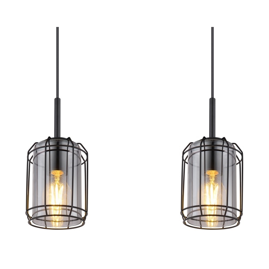 Globo - Lampadario su filo 3xE27/60W/230V