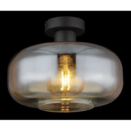 Globo - Lampadario a plafone 1xE27/40W/230V diametro 28 cm limpido