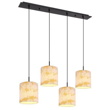 Globo 15580-4H - Lampadario a sospensione con filo ENGELBERT 4xE27/40W/230V
