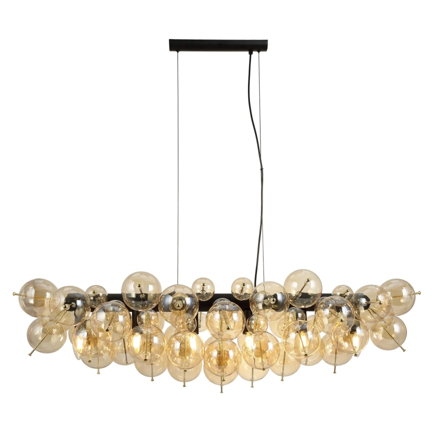Globo - Lampadario sospeso con cavo 6xE14/25W/230V dorato