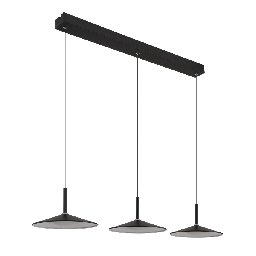 Globo - Sospensione LED a cavo LED/24W/230V 4000K nero