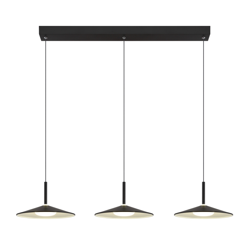 Globo - Sospensione LED a cavo LED/24W/230V 4000K nero