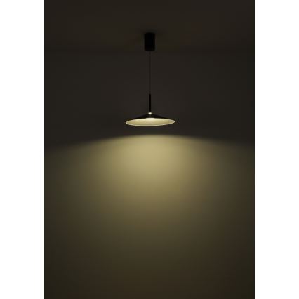Globo - Lampadario a sospensione con cavo LED/18W/230V 4000K nero