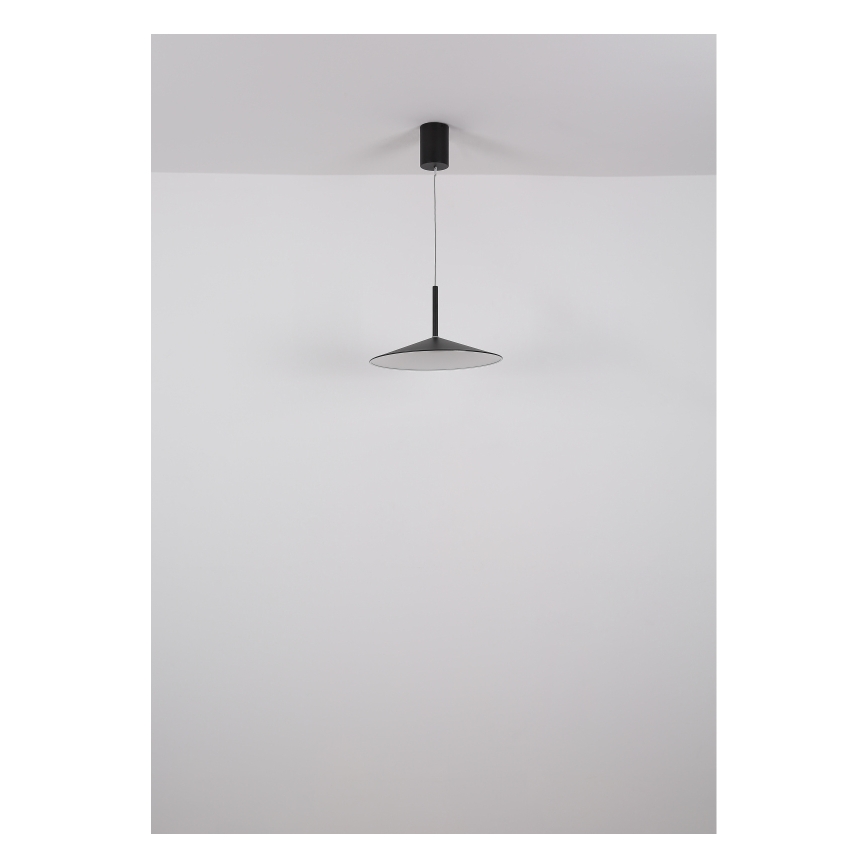 Globo - Suspension LED sur câble, 18W, 230V, 4000K, noire