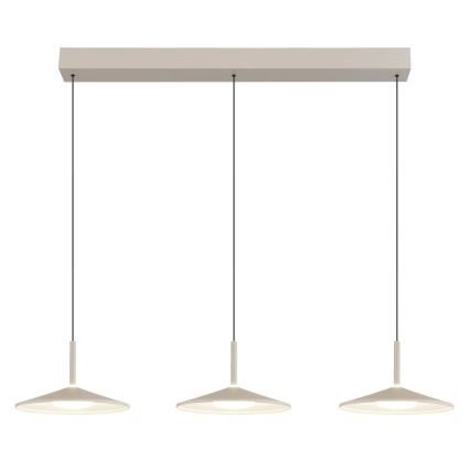 Globo - Lampadario LED a sospensione su cavo LED/24W/230V 4000K beige