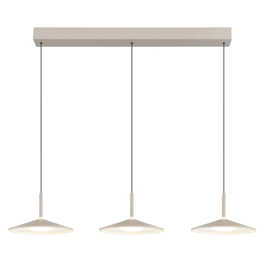 Globo - Lampadario LED a sospensione su cavo LED/24W/230V 4000K beige