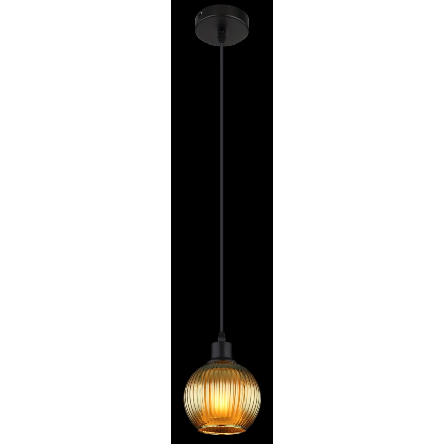 Globo - Suspension filaire 1xE27/25W/230V d. 15 cm vert