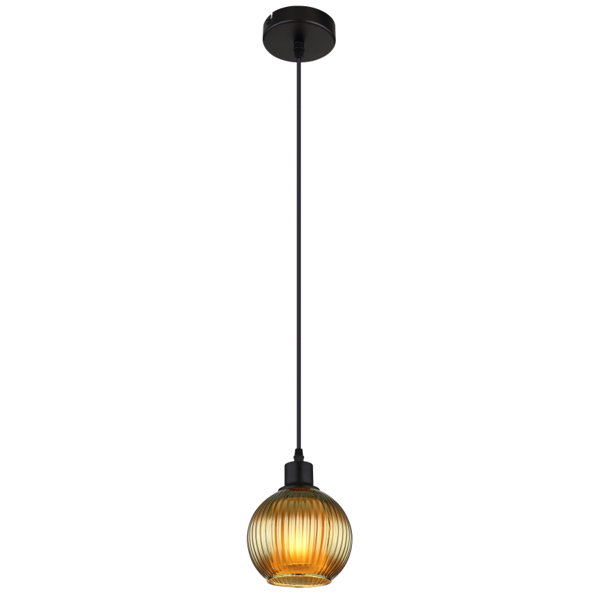 Globo - Suspension filaire 1xE27/25W/230V d. 15 cm vert