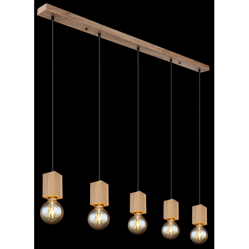 Globo 15655-5H - Lampadario a sospensione con filo ERNA 5xE27/60W/230V
