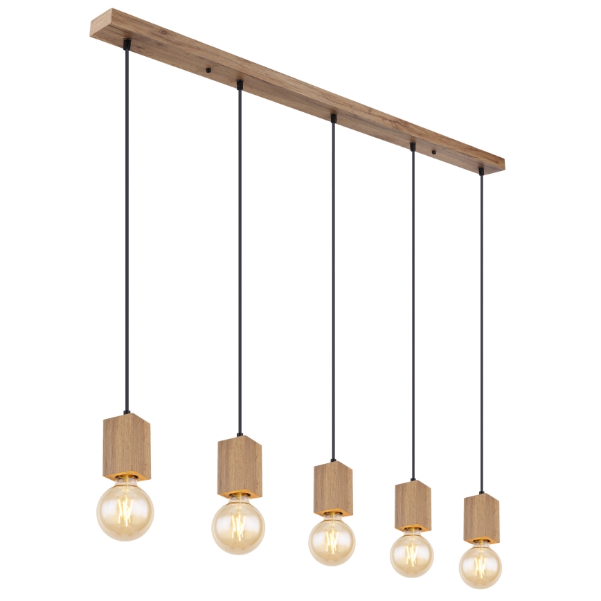 Globo 15655-5H - Lampadario a sospensione con filo ERNA 5xE27/60W/230V