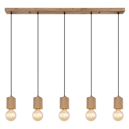 Globo 15655-5H - Lampadario a sospensione con filo ERNA 5xE27/60W/230V