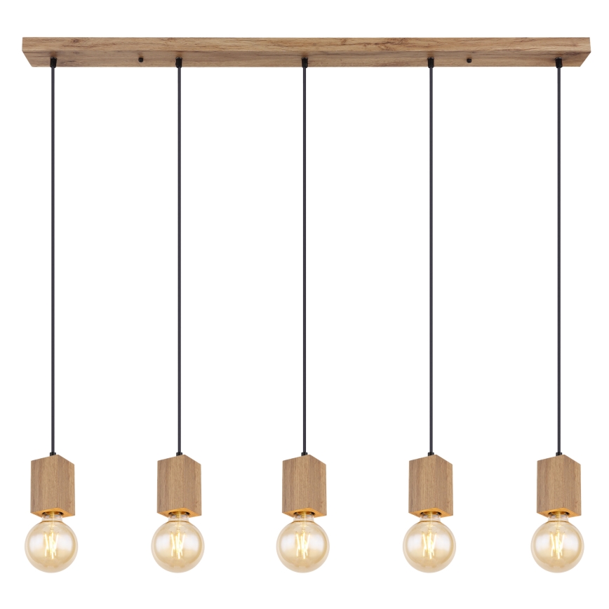 Globo 15655-5H - Lampadario a sospensione con filo ERNA 5xE27/60W/230V