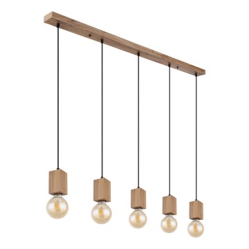 Globo 15655-5H - Suspension filaire ERNA 5xE27/60W/230V