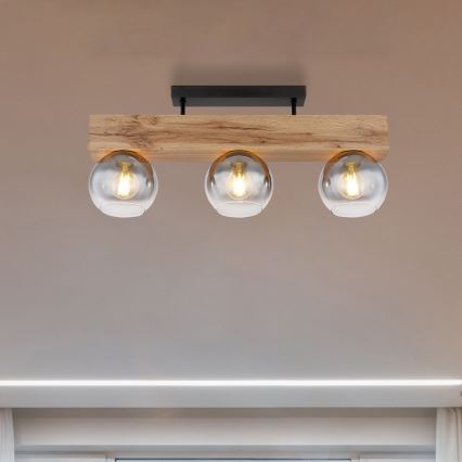 Globo - Lampadario a plafone 3xE27/40W/230V