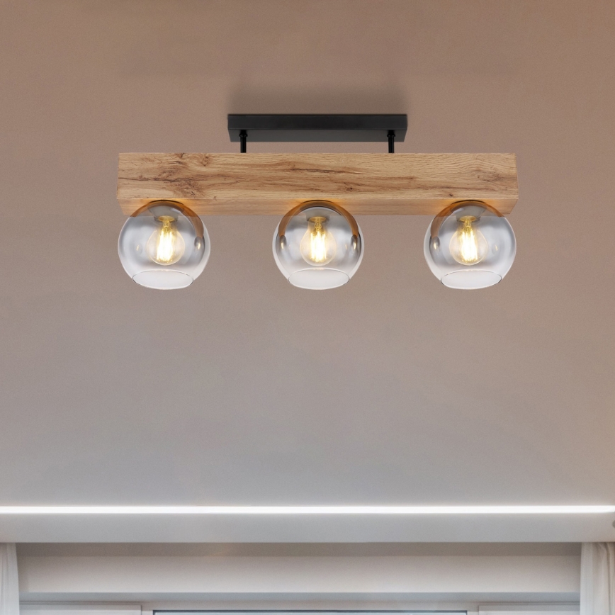 Globo - Lampadario a plafone 3xE27/40W/230V