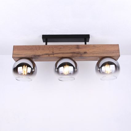 Globo - Lampadario a plafone 3xE27/40W/230V