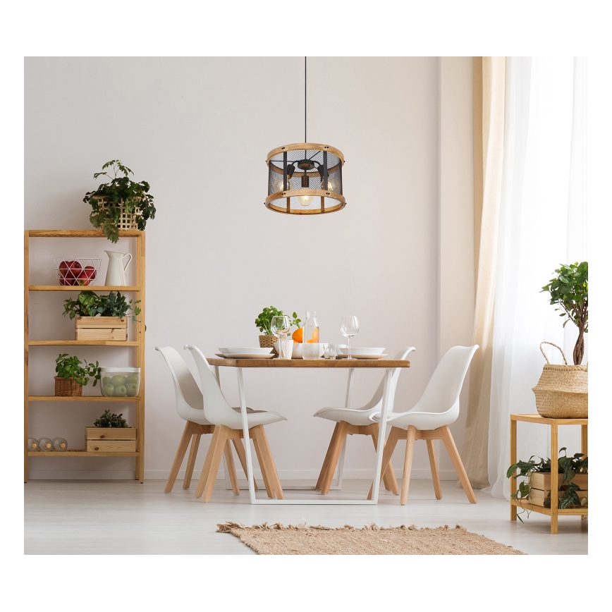 Globo - Suspension filaire 3xE27/40W/230V d. 40 cm
