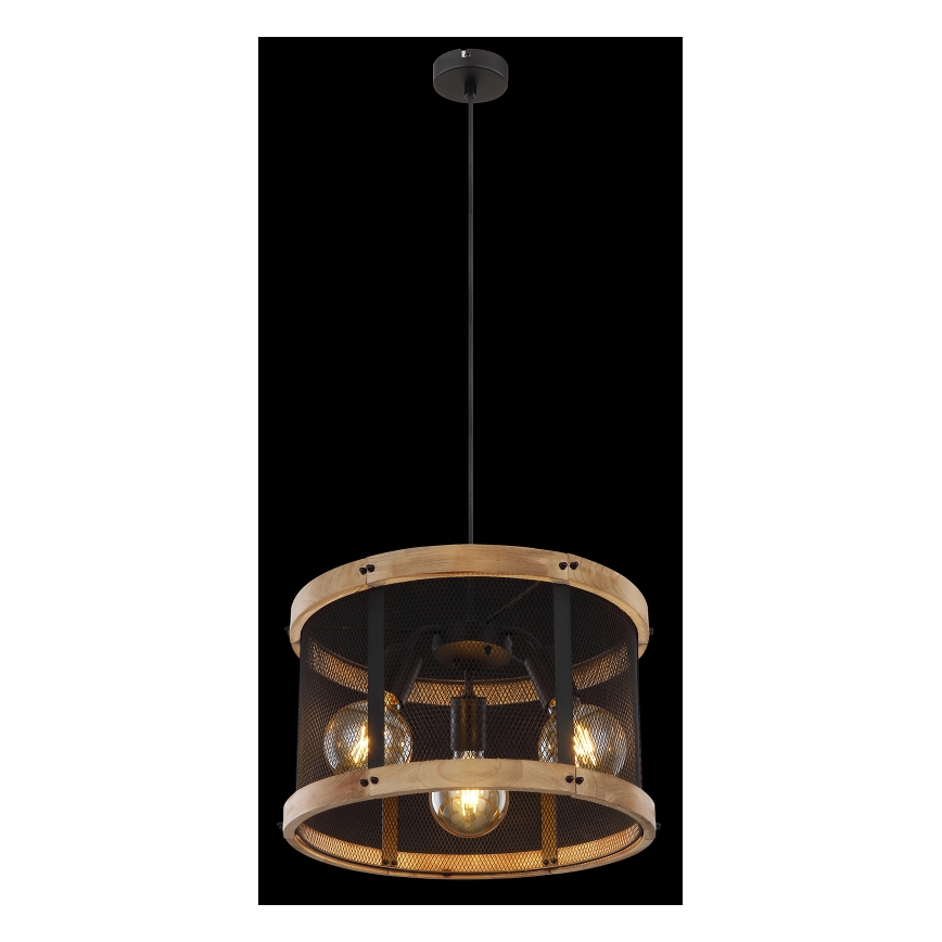Globo - Suspension filaire 3xE27/40W/230V d. 40 cm