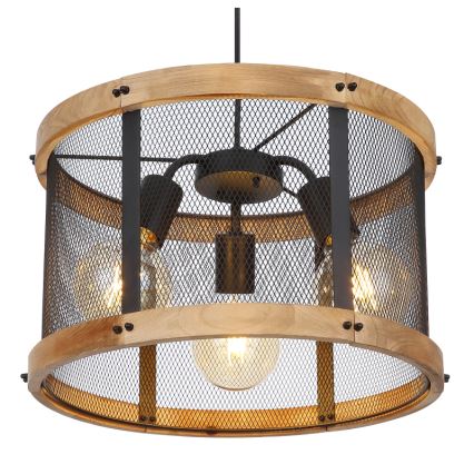 Globo - Suspension filaire 3xE27/40W/230V d. 40 cm