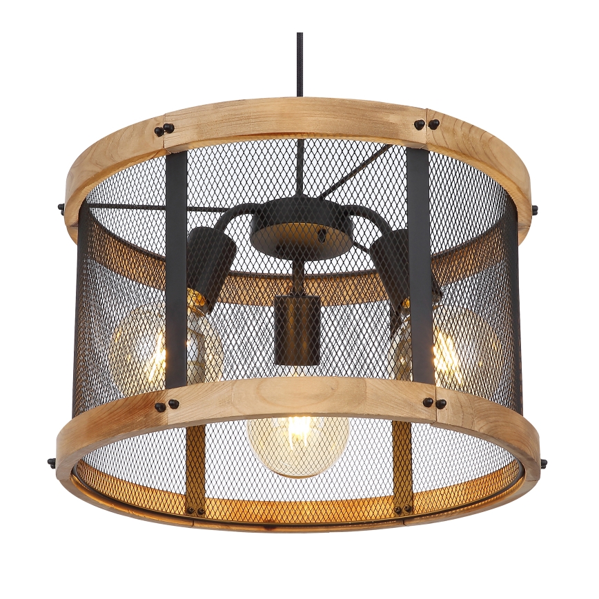 Globo - Suspension filaire 3xE27/40W/230V d. 40 cm