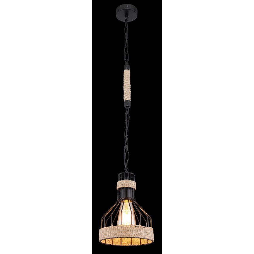 Globo - Lampadario su catena 1xE27/60W/230V