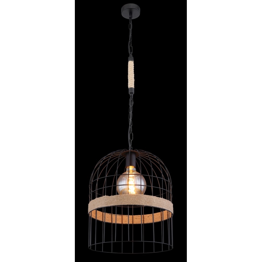 Globo - Ketten-Kronleuchter 1xE27/60W/230V
