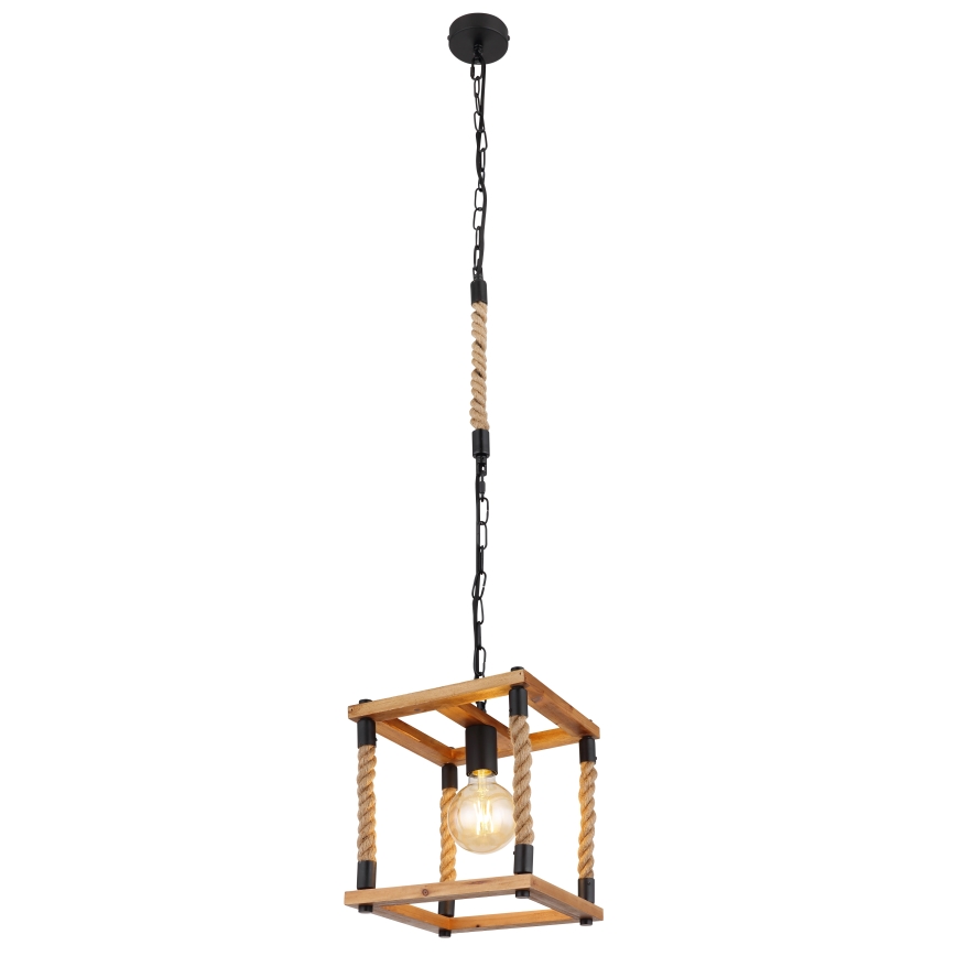 Globo 15691H - Lampadario a sospensione con filo VERNON 1xE27/60W/230V
