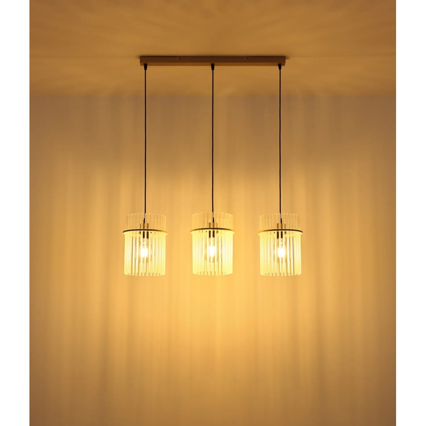 Globo - Pendelleuchte an Kabel 3xE27/60W/230V