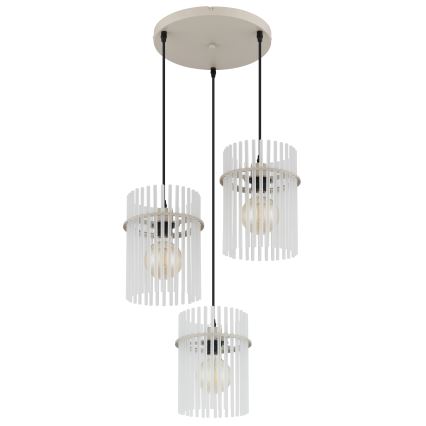 Globo - Lampadario a cavo 3xE27/60W/230V