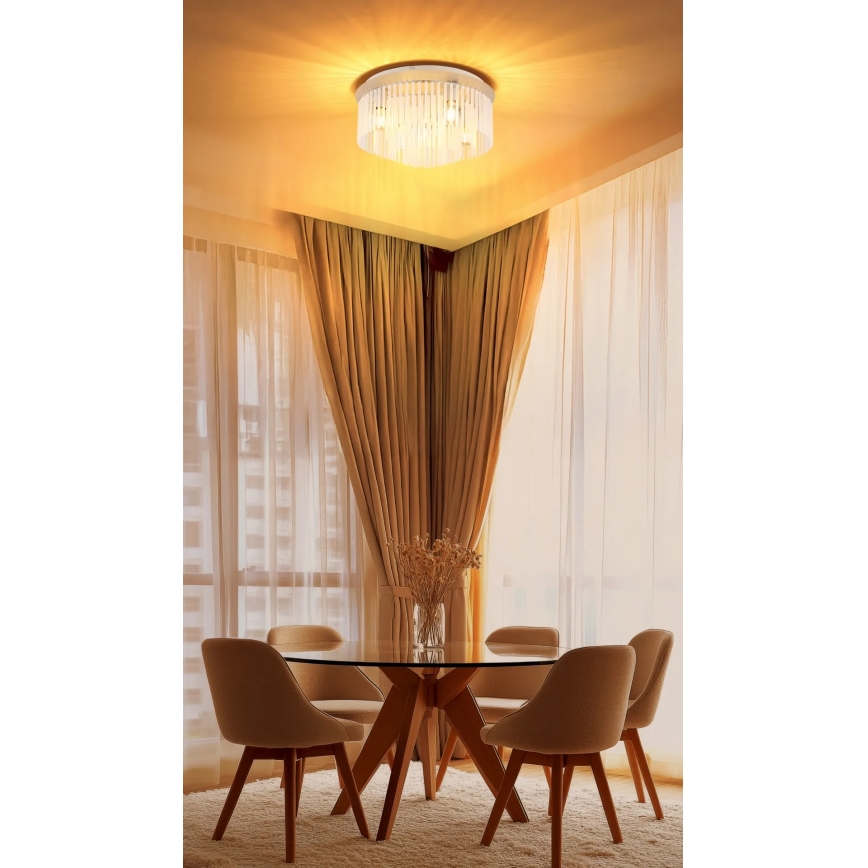 Globo - Plafonnier 5xE27/60W/230V Ø 50 cm