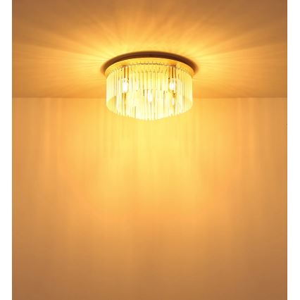 Globo - Plafonnier 5xE27/60W/230V Ø 50 cm