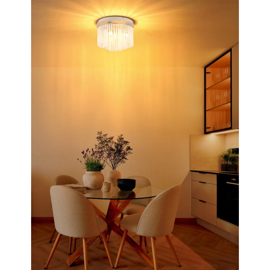 Globo - Plafoniera da soffitto 5xE14/40W/230V Ø 32 cm
