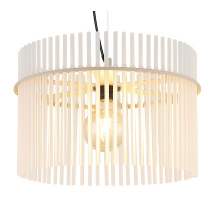 Globo - Pendelleuchte mit Kabel 1xE27/60W/230V Ø 40 cm cremefarben