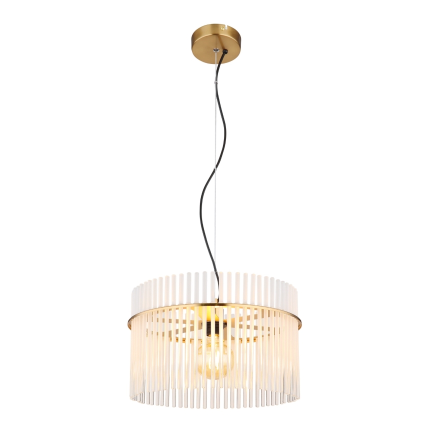 Globo - Suspension filaire 1xE27/60W/230V d. 40 cm doré