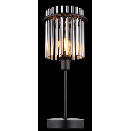 Globo - Lampe de table 1xE14/40W/230V d. 15 cm noir