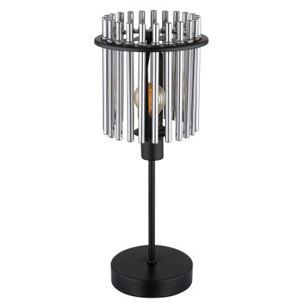 Globo - Lampe de table 1xE14/40W/230V d. 15 cm noir