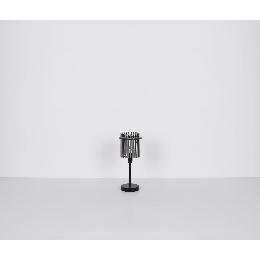 Globo - Tischleuchte 1xE14/40W/230V d 15 cm schwarz