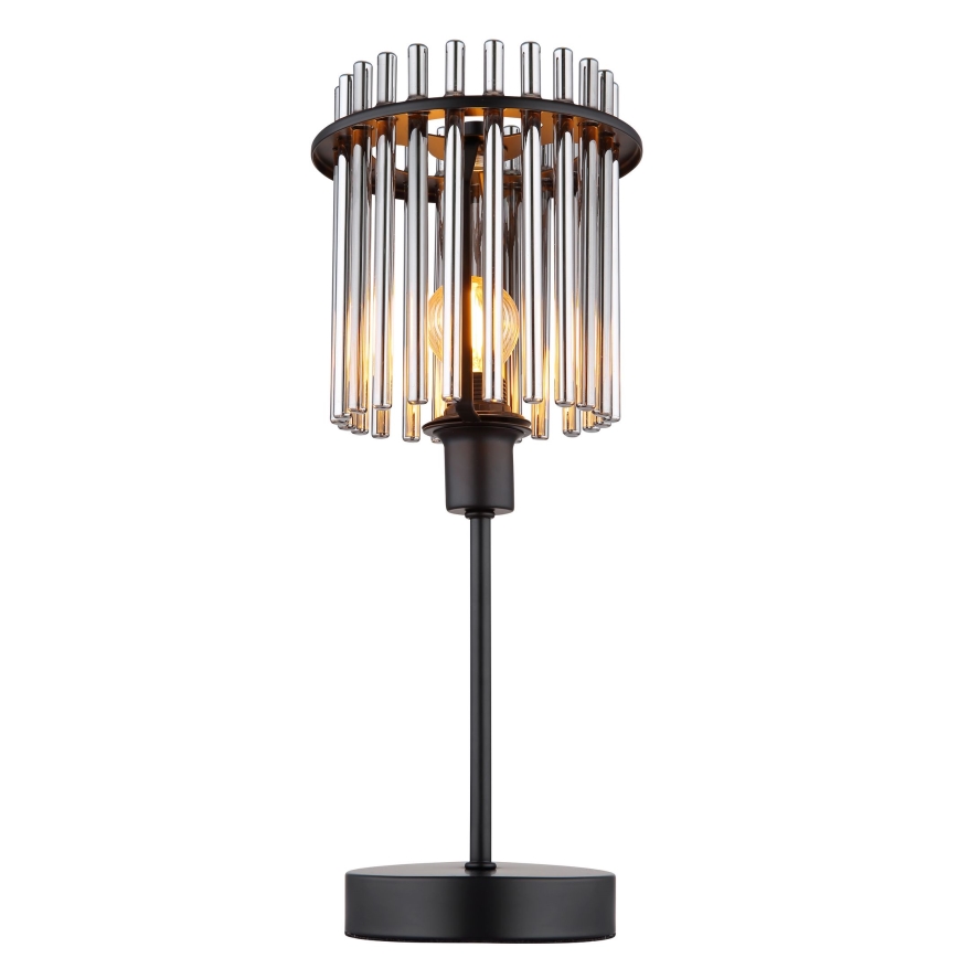 Globo - Tischleuchte 1xE14/40W/230V d 15 cm schwarz