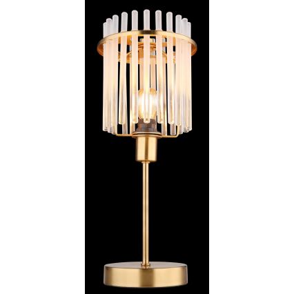Globo - Tischleuchte 1xE14/40W/230V d 15 cm golden