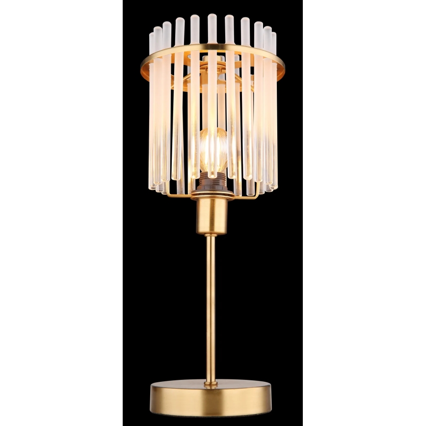 Globo - Tischleuchte 1xE14/40W/230V d 15 cm golden