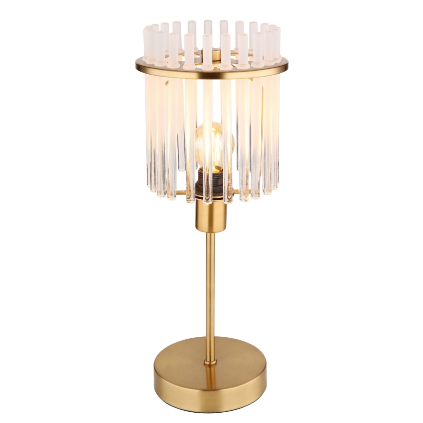 Globo - Tischleuchte 1xE14/40W/230V d 15 cm golden