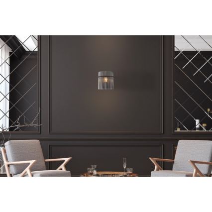 Globo - Applique murale 1xE27/60W/230V noir