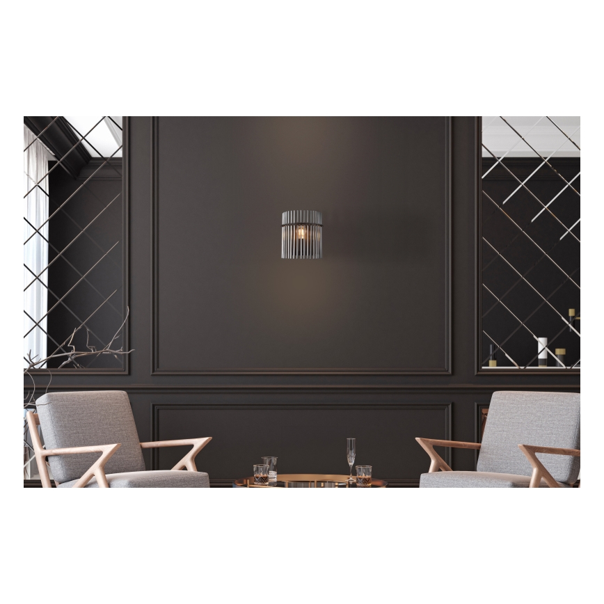 Globo - Applique murale 1xE27/60W/230V noir