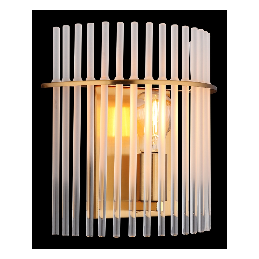 Globo - Wandleuchte 1xE27/60W/230V golden