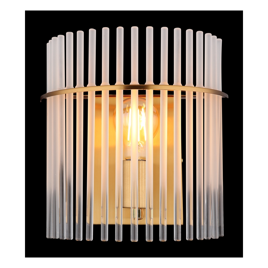 Globo - Wandleuchte 1xE27/60W/230V golden