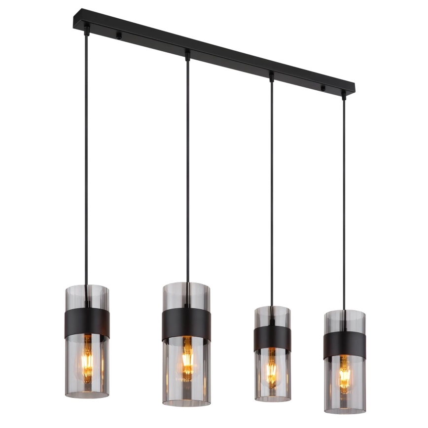 Globo - Lampadario a sospensione con filo 4xE27/60W/230V