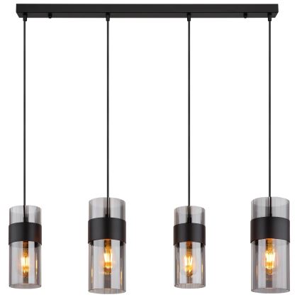 Globo - Lampadario a sospensione con filo 4xE27/60W/230V