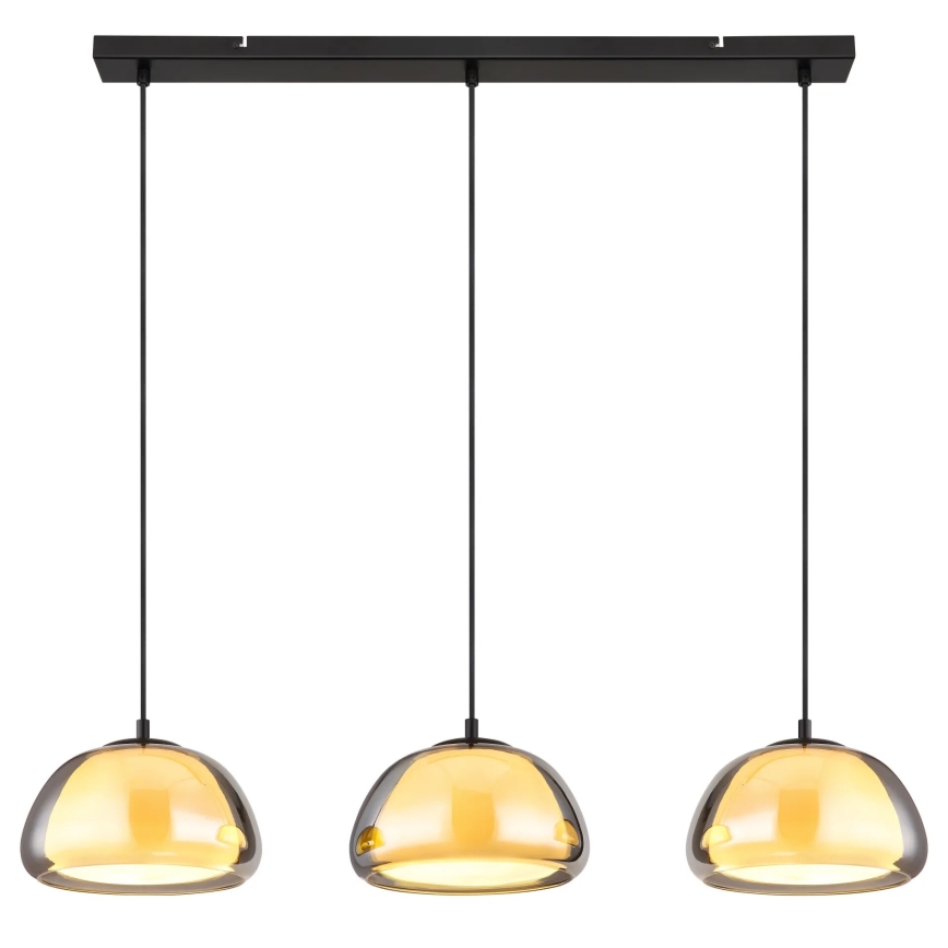 Globo - Lampadario a sospensione con filo 3xE14/40W/230V